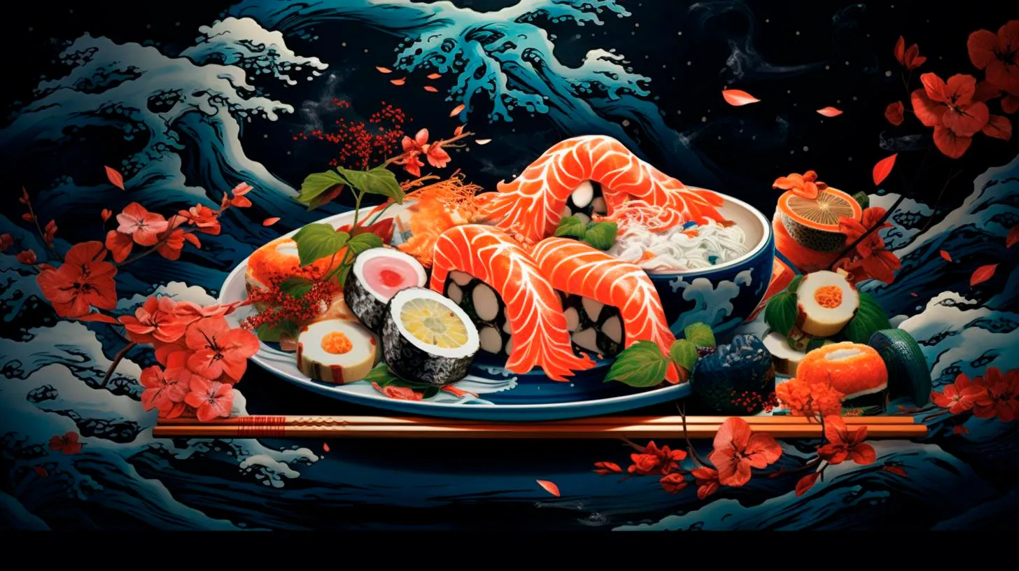 Picturing Perfection Sushi Symbolism in Japanese Art