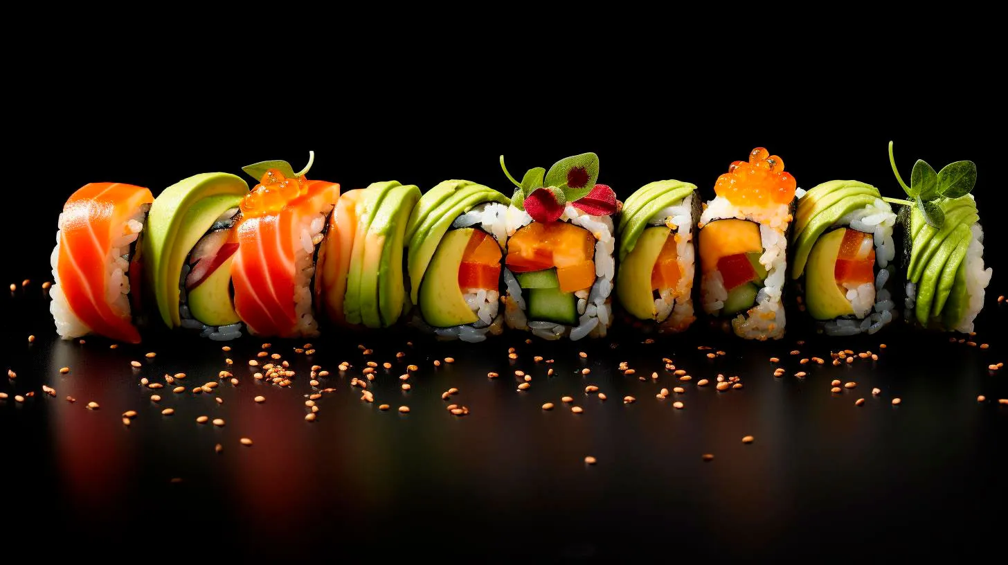 Raw Power Embracing Sushi Food Challenges with Raw Fish