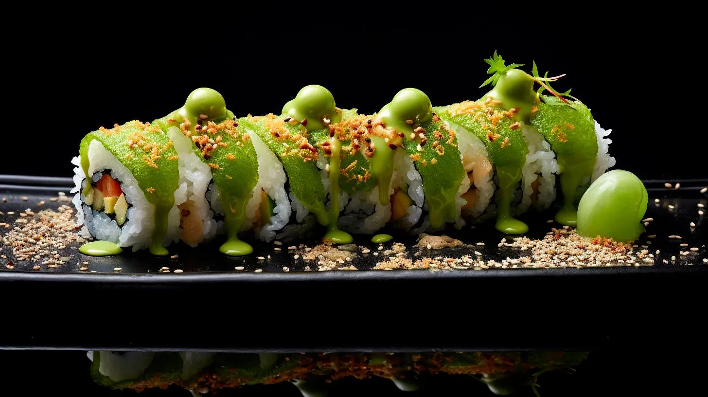Captivating Umami Sushi Magnetic Flavor
