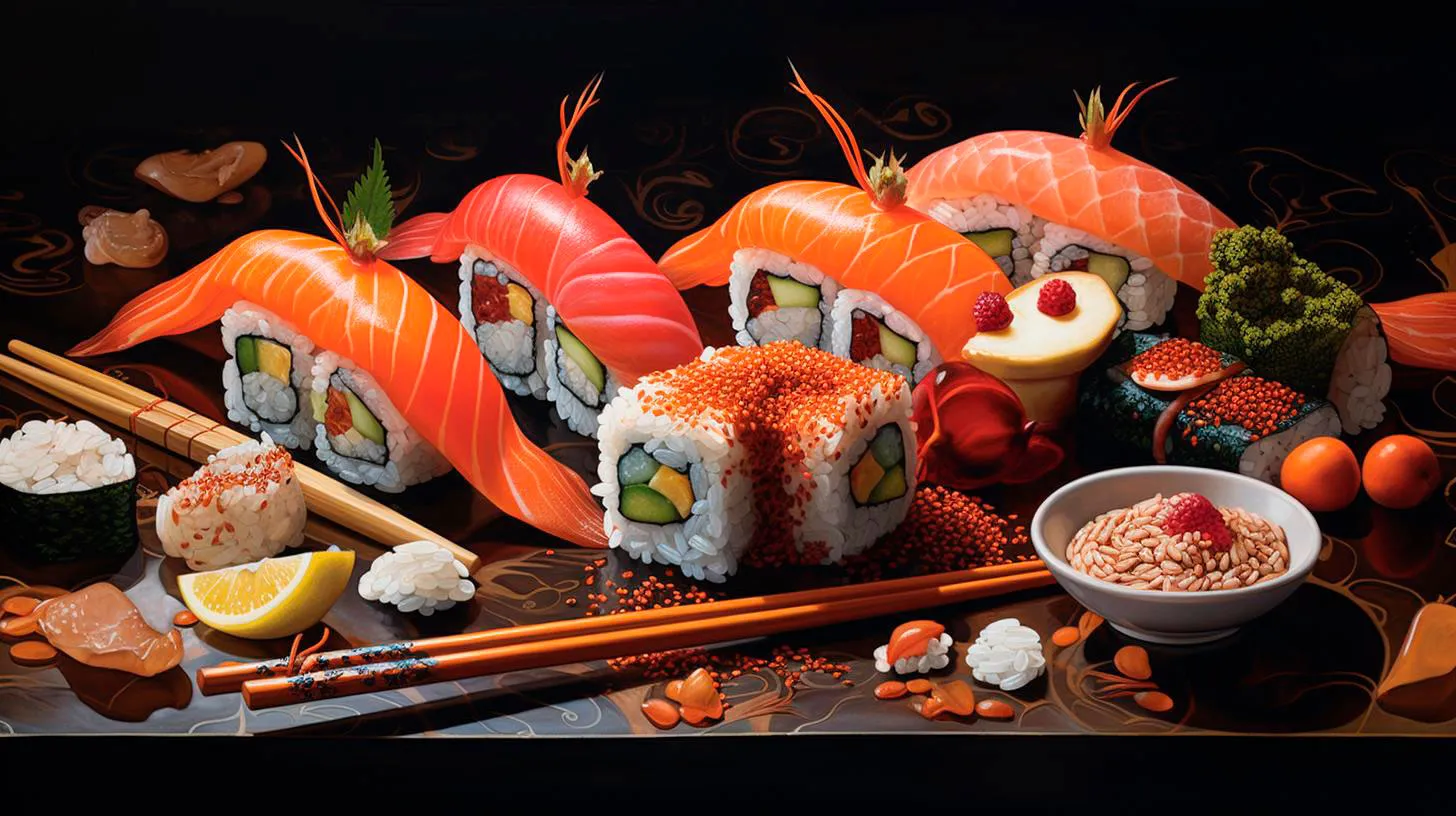 Sushi A Wholesome Delight in Joyful Cultural Festivals