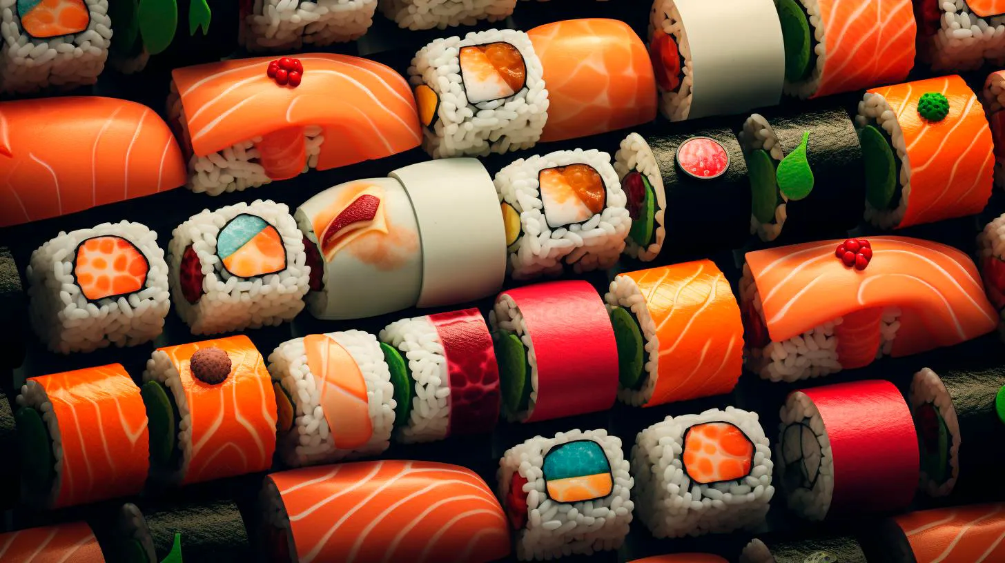 Crafting Sushi Characters with Kids Edible Artwork