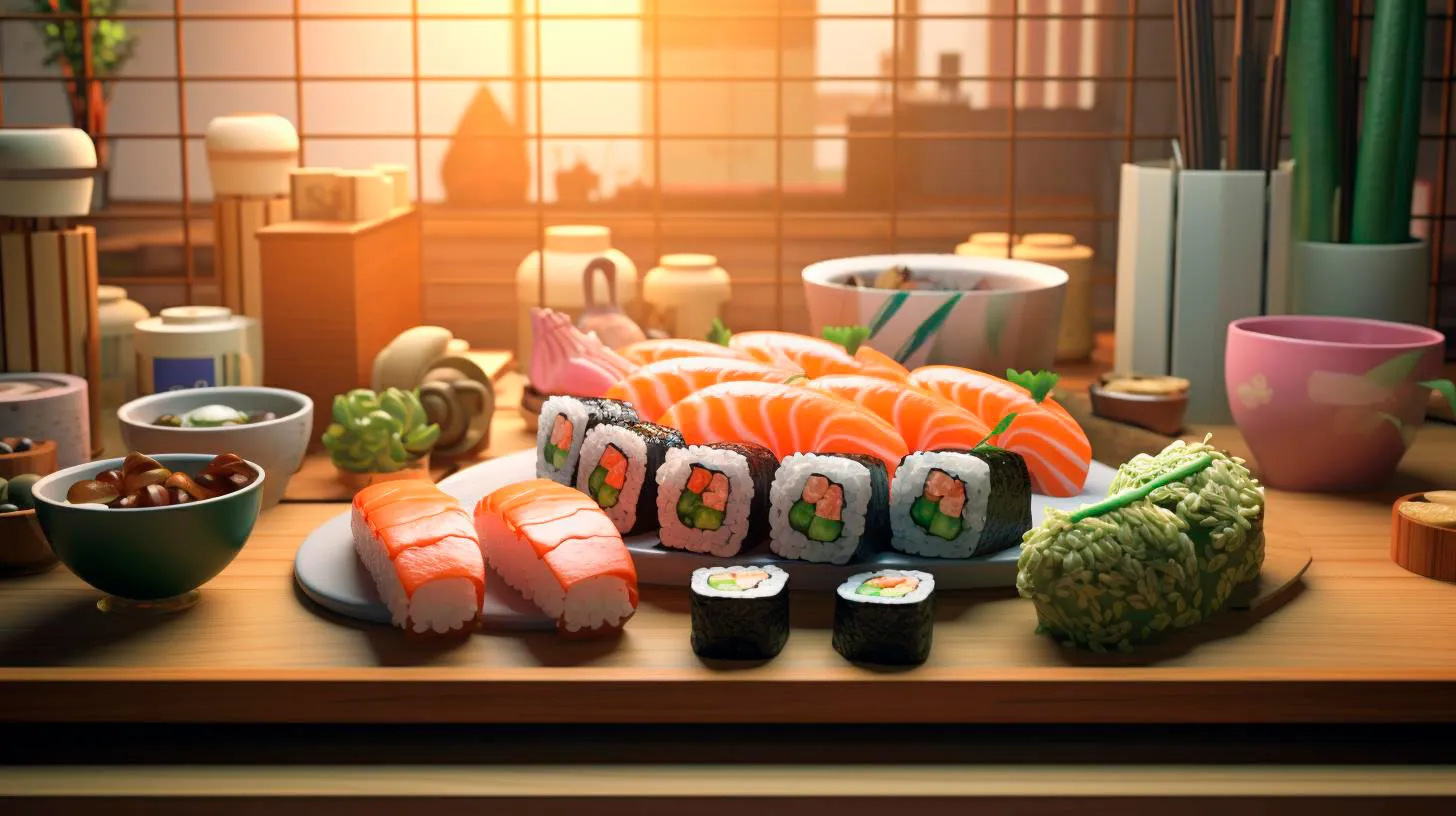Sushi Cutting Board Preventing Cross-Contamination