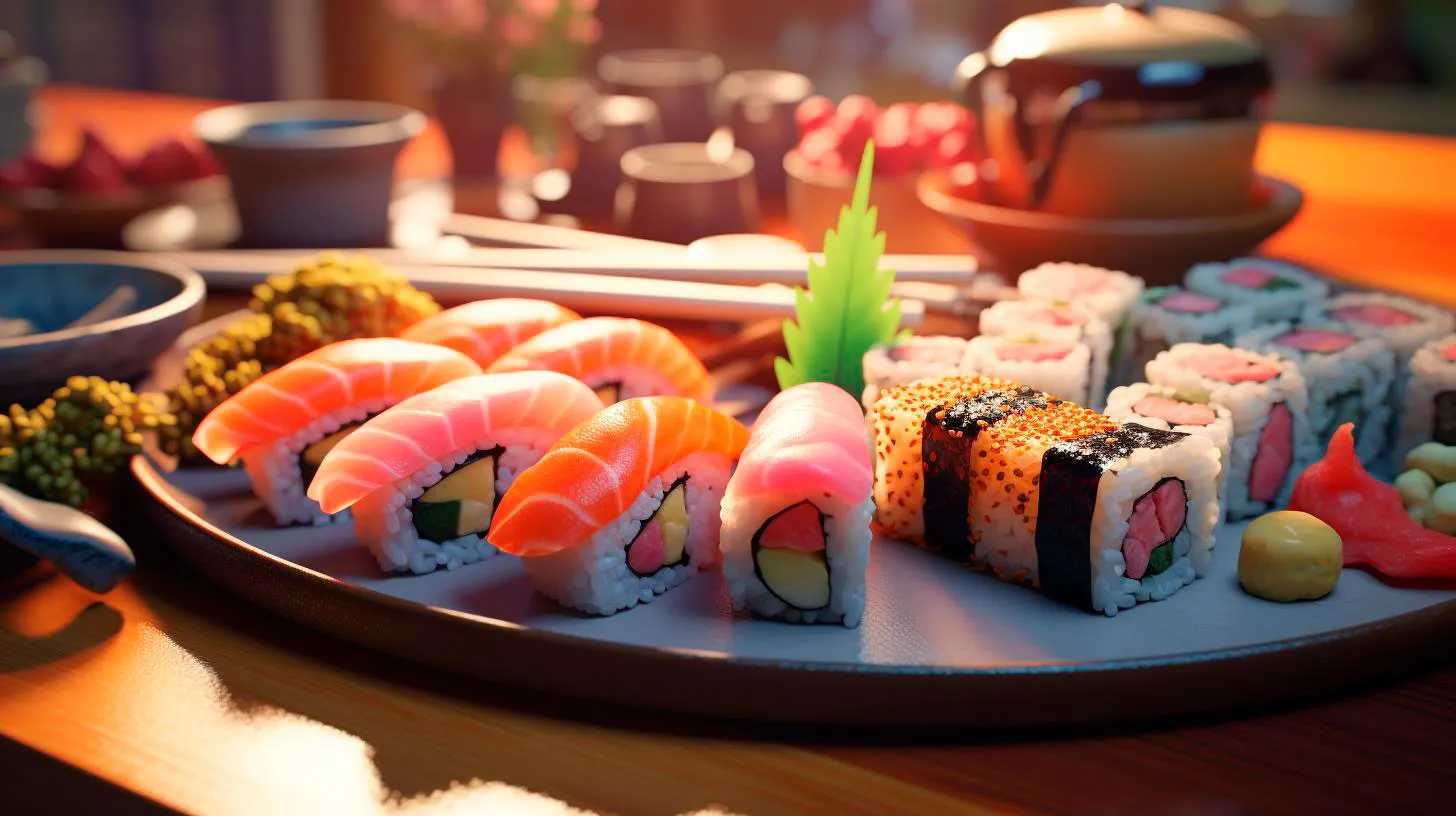 Sushi Rolls and Sashimi A Look Inside Traditional Japan