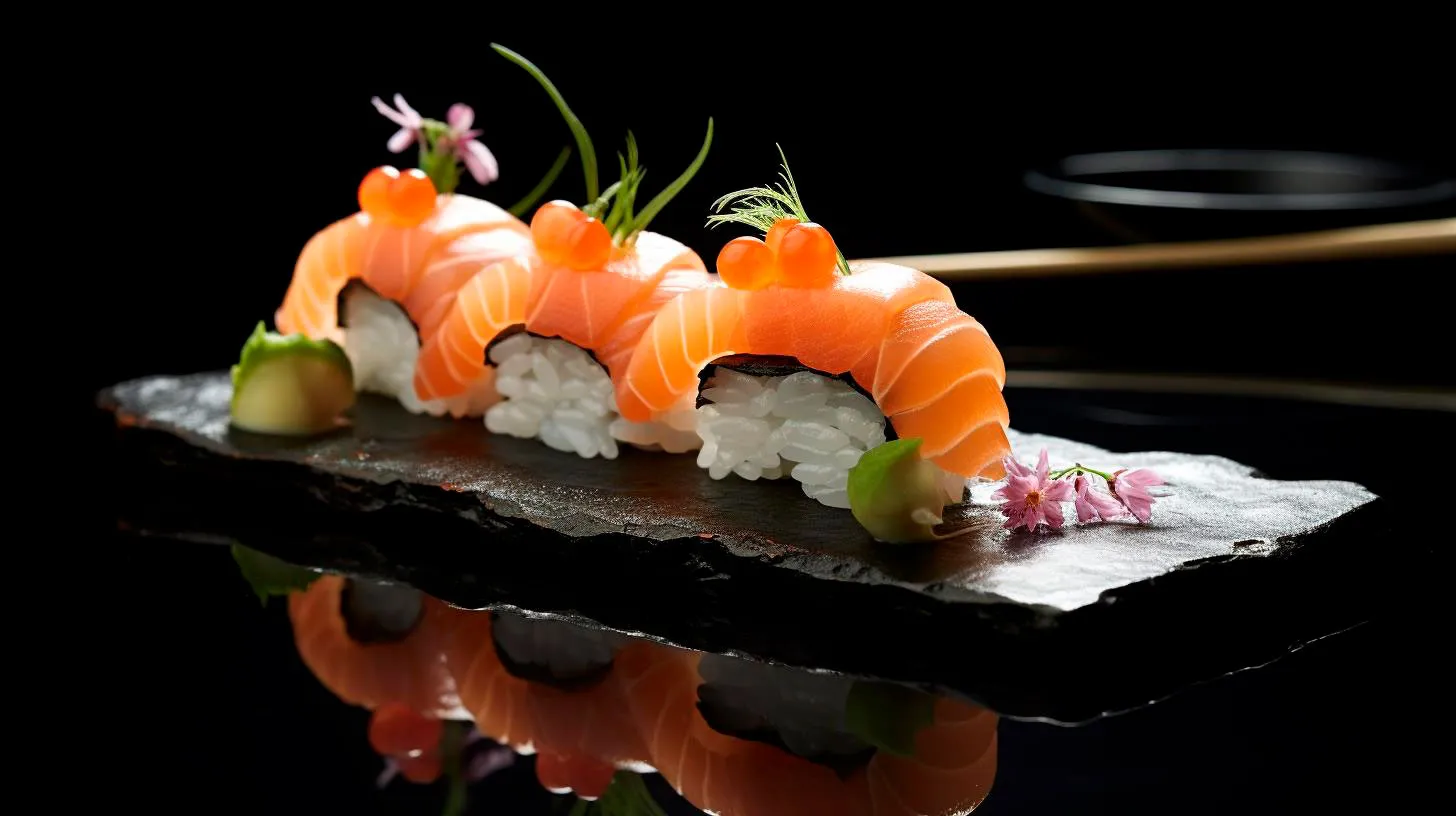 Raw Fish Delicacies Diving into Sushi and Sashimi