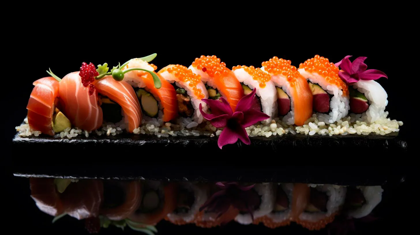 Elevating the Experience Sushi as a Showstopper in Wedding Catering