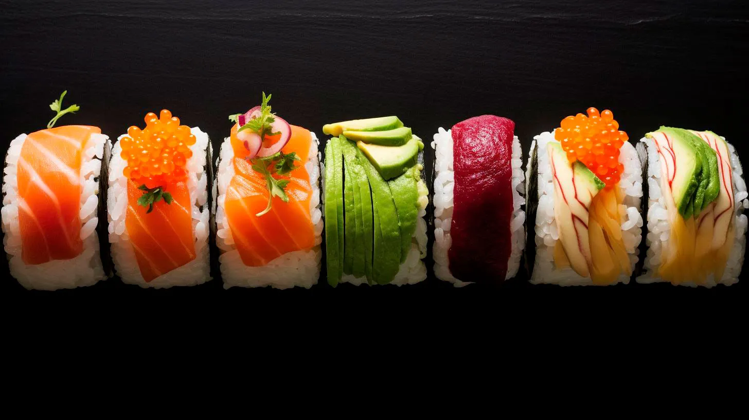 Sushi Food Trucks Unraveling the Mystery of On-the-Go Sushi