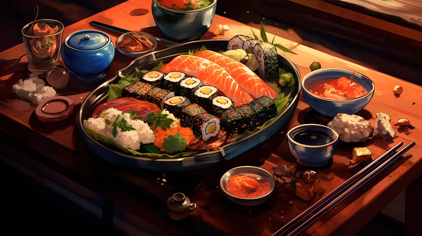 The Character of Sushi Using Presentation to Convey Personality
