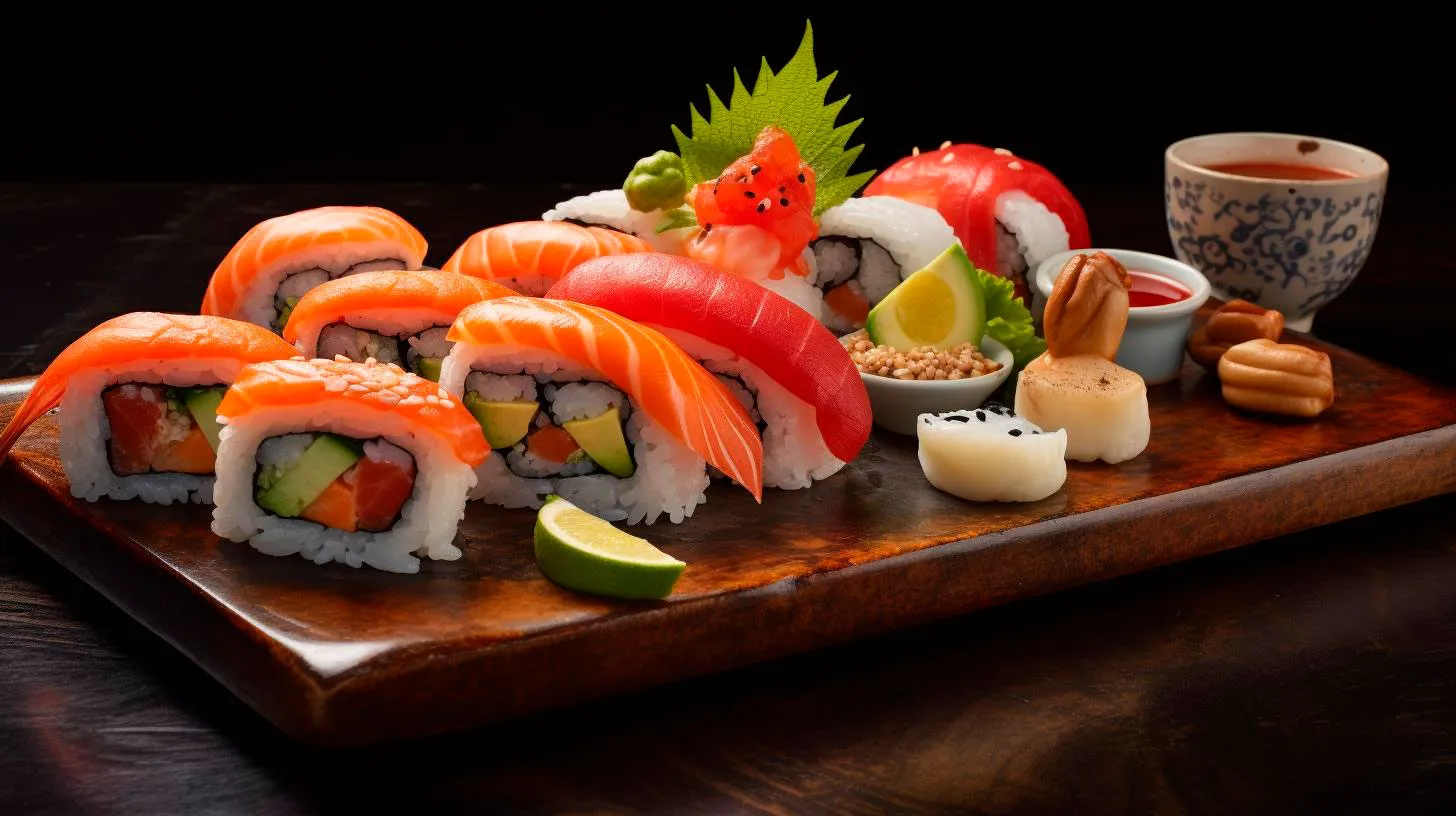 Sushi Sophistication Elevating the Wedding Catering Experience