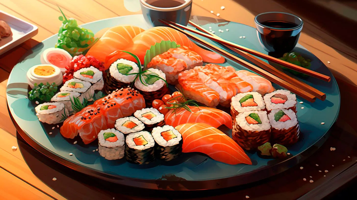 The Health Benefits of Nigiri Sushi Balanced Nutrition on a Plate