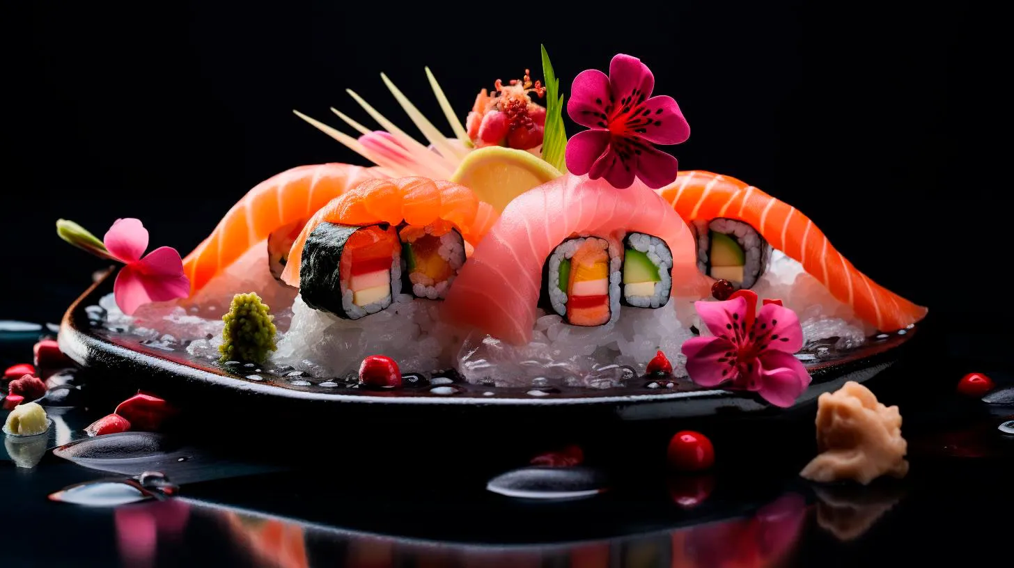 The Aesthetics of Sushi Plating Techniques Perfected in Cooking Schools