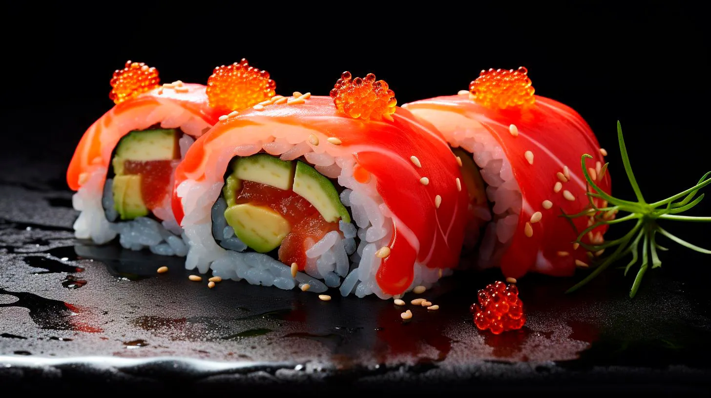 The Impact of Sushi Roll Consumption on Sustainability
