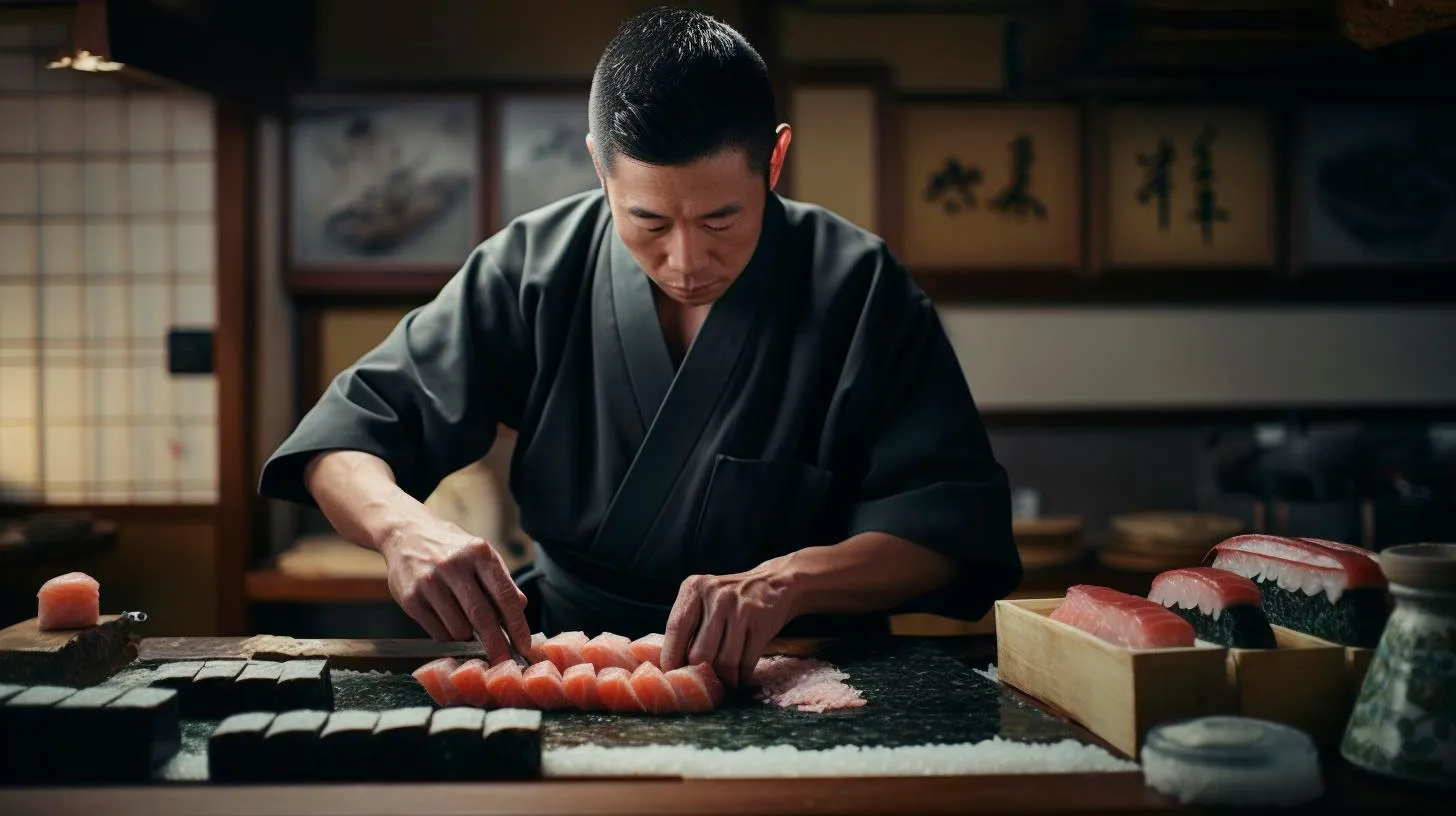 Tales on a Platter Sushi Role as a Narrative Device in Japanese Art
