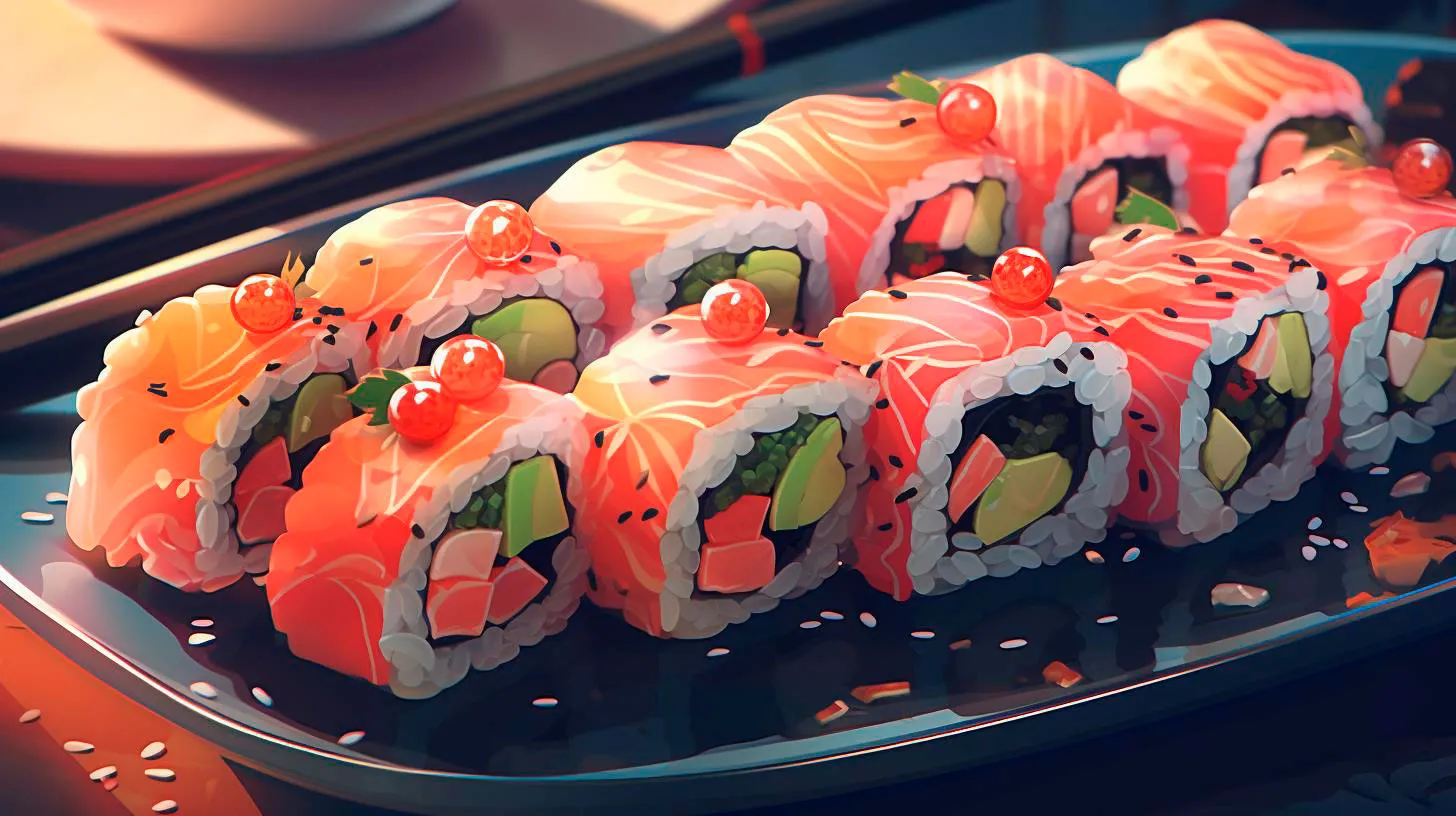 A Divine Encounter Umami Meets Sushi Creations