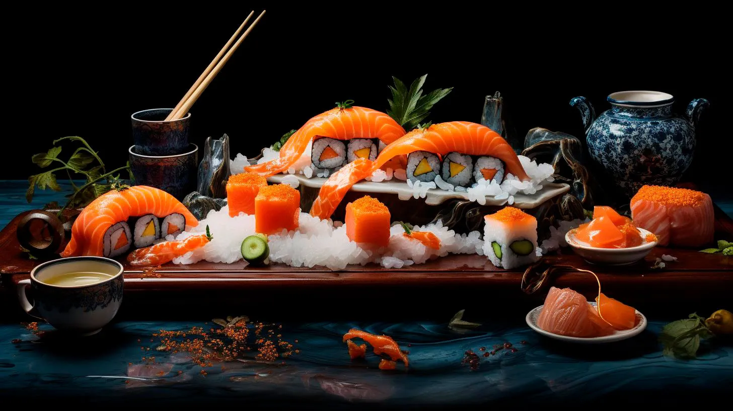 Gourmet Sushi Tempura Elevating the Dining Experience
