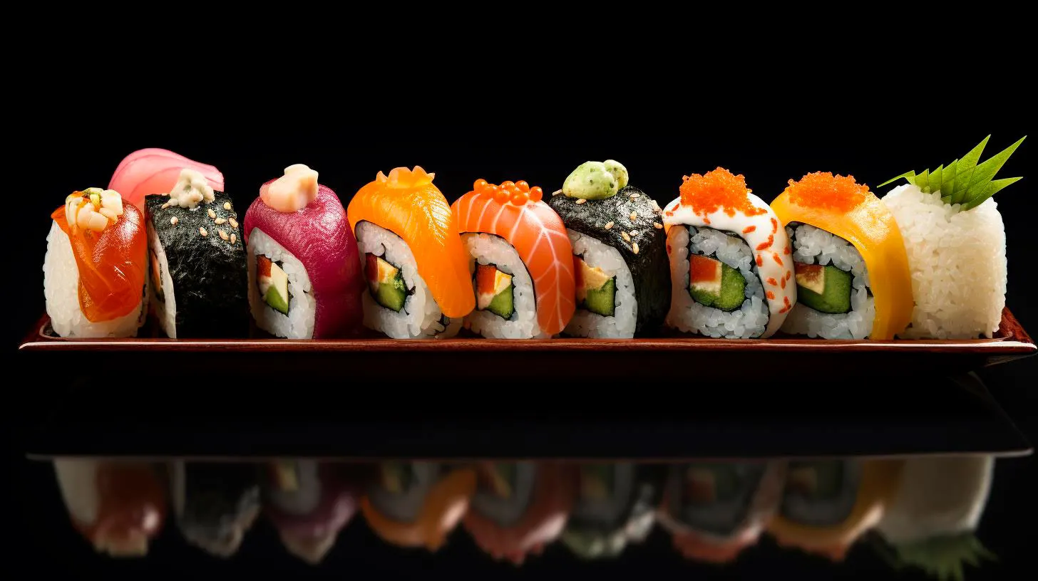 From Camera to Table The Impact of Sushi Photography