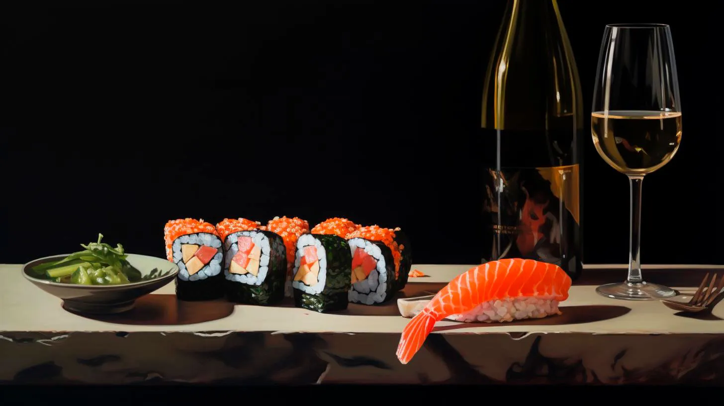 Sushi Party Decor with a Modern Twist