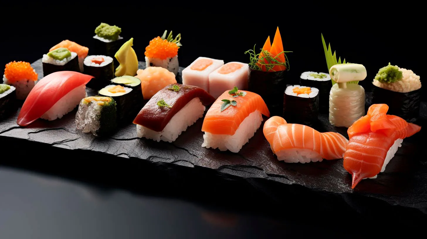 Beyond Tradition Sushi Fusion Modern Twist