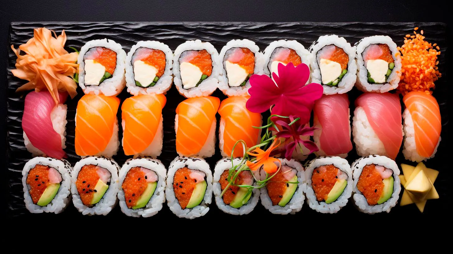 A Kaleidoscope of Flavors Okinawa Sushi Extravaganza
