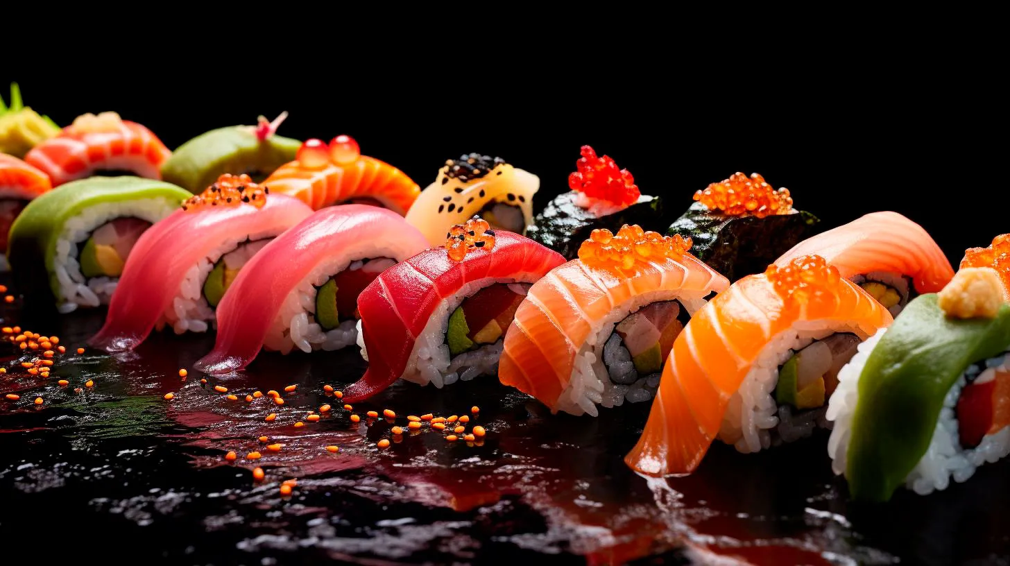 Sushi and Wasabi Unveiling the Secrets of Umami