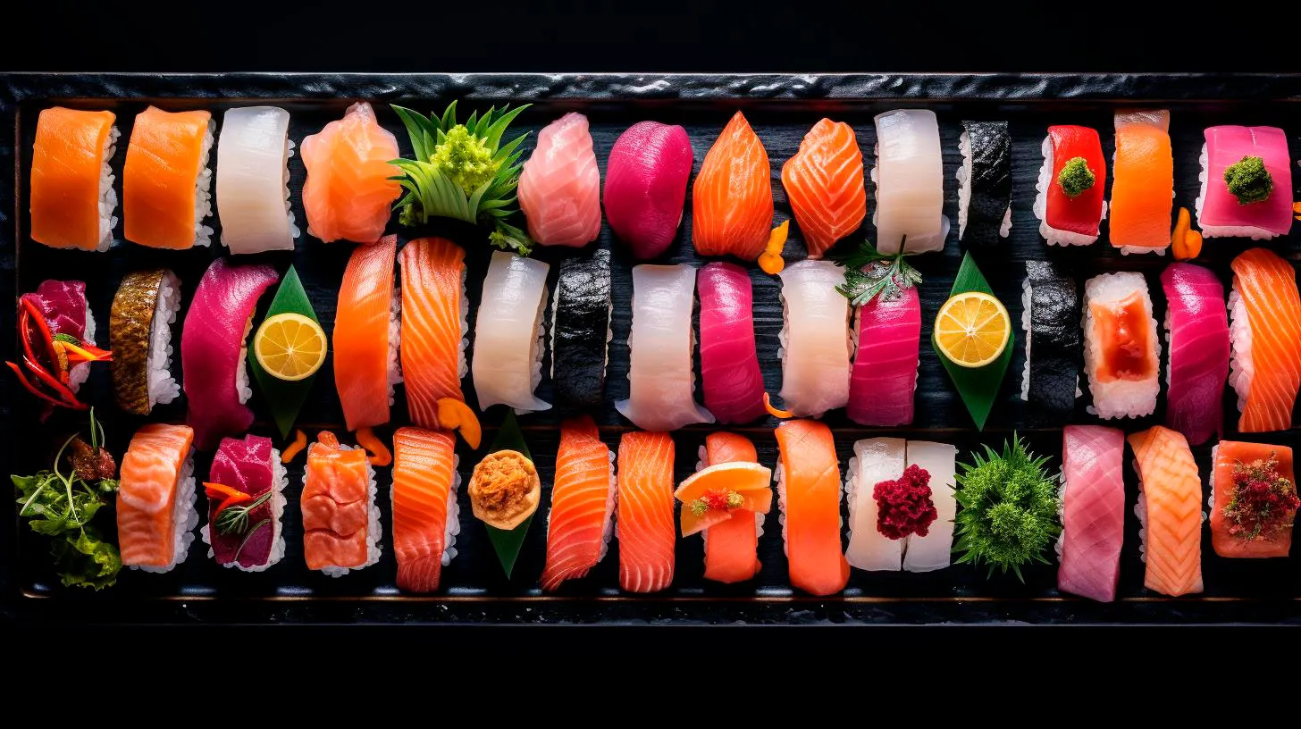 Sushi and Wasabi A Journey into Japanese Gastronomic Traditions