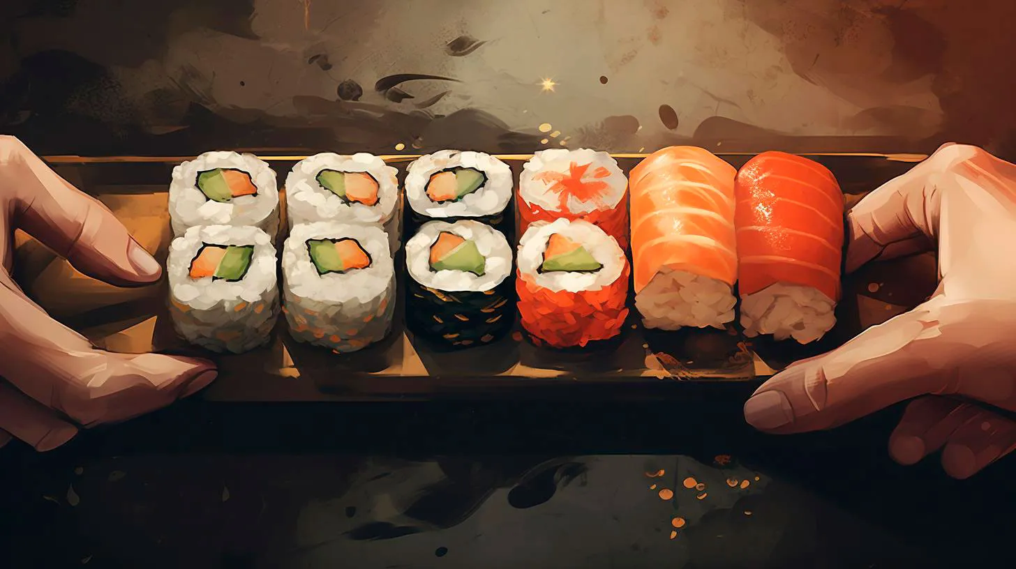 Sushi Presentation Trends Keeping Up with Modern Aesthetics