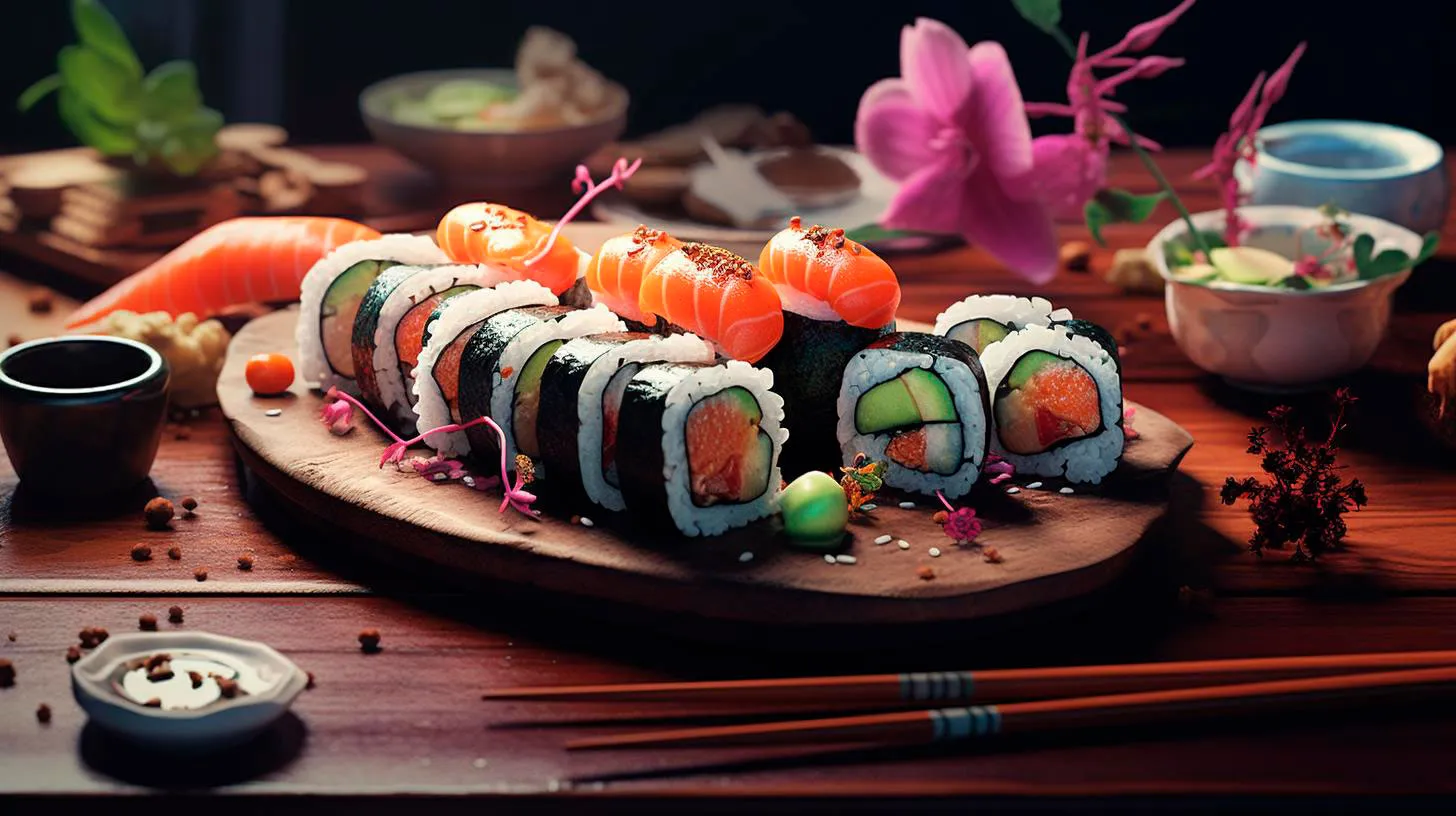 Photographic Harmony The Convergence of Sushi and Visuals