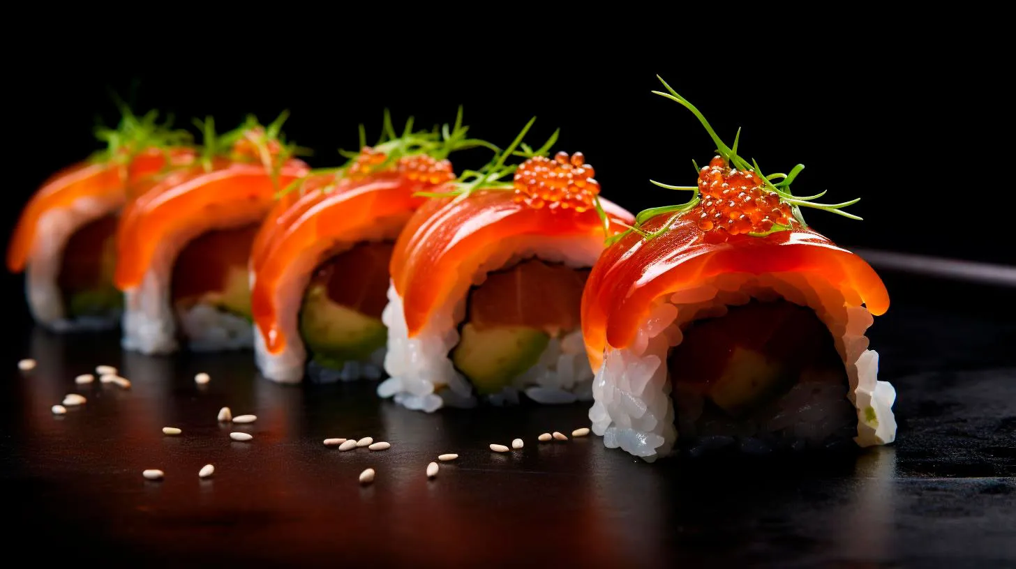 Sushi and Sashimi A Journey of Textures and Tastes