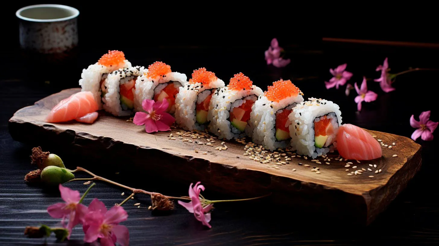 Delicate Artistry The Presentation of Sushi vs Sashimi