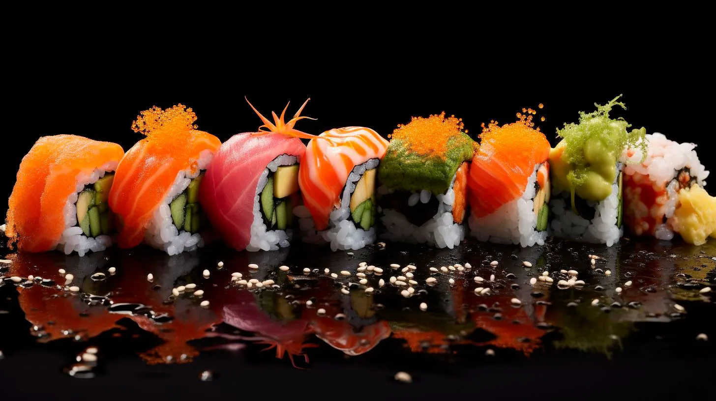 Sushi Role in Wedding Celebrations Sushi Stations and Nigiri Bites