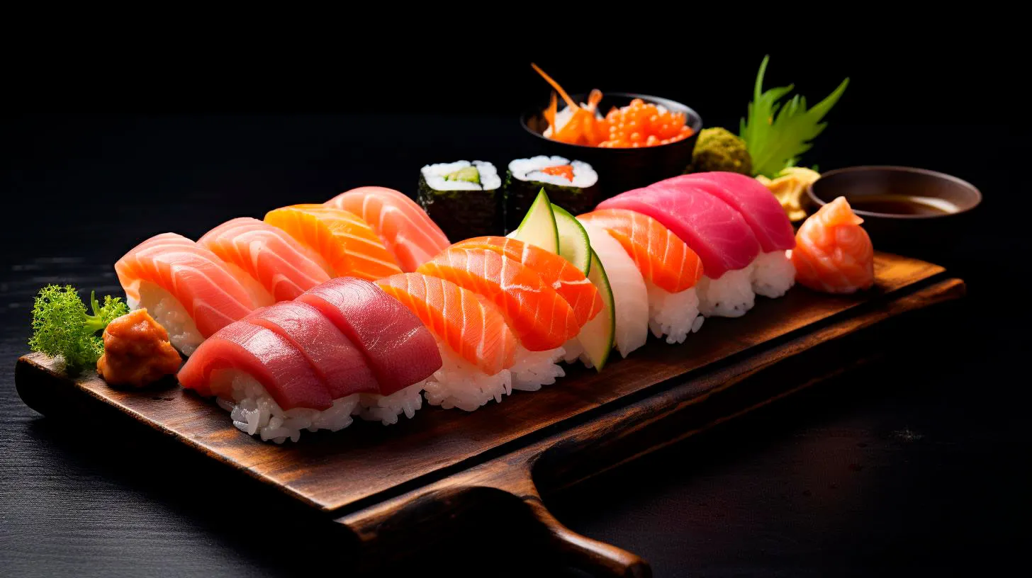 Sushi Color Palette How Photography Enhances Its Vibrancy
