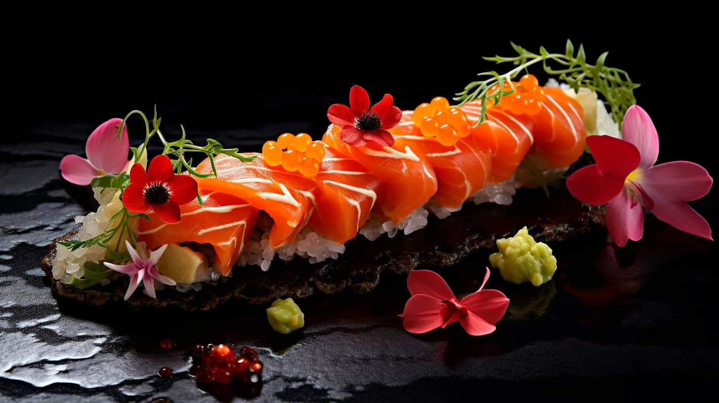For the Love of Sushi Impressive Wedding Cuisine Ideas
