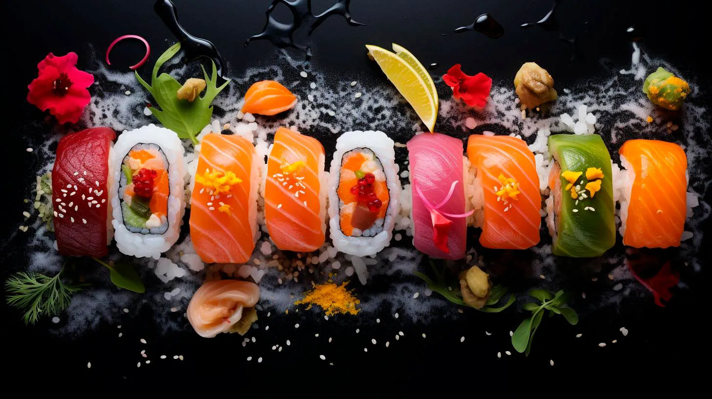 Fusion Feasts Sushi Meets Global Cuisines