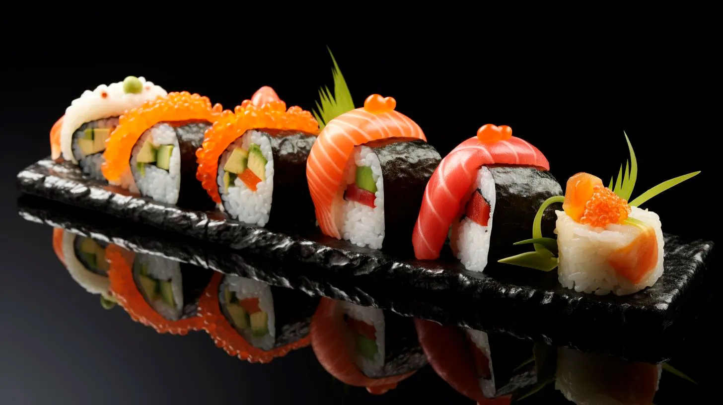 Healthy and Delicious Satisfy Your Lunch Cravings with Sushi