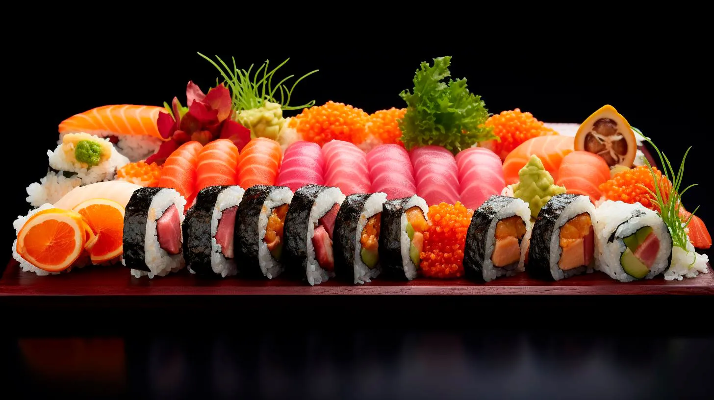 Decoding Aesthetic Codes Sushi Art and Food Photography