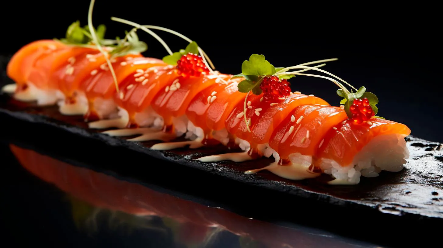 From Nigiri to Happily Ever After Sushi Place in Wedding Feasts