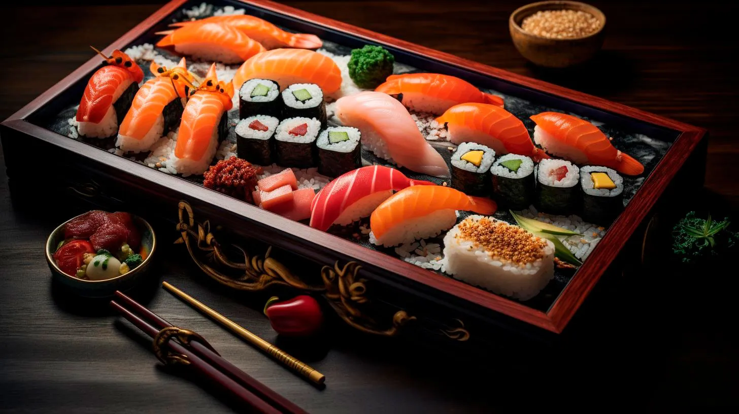 Sushi Seduction Adding a Touch of Flavor to your Wedding Feast