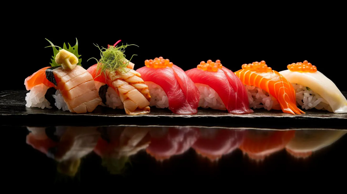 The Perfect Pairing Sake and Nigiri Sushi