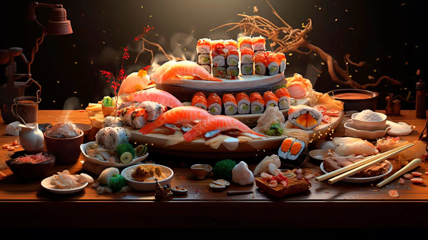 The Allure of Sushi An Iconic Symbol in Pop Culture