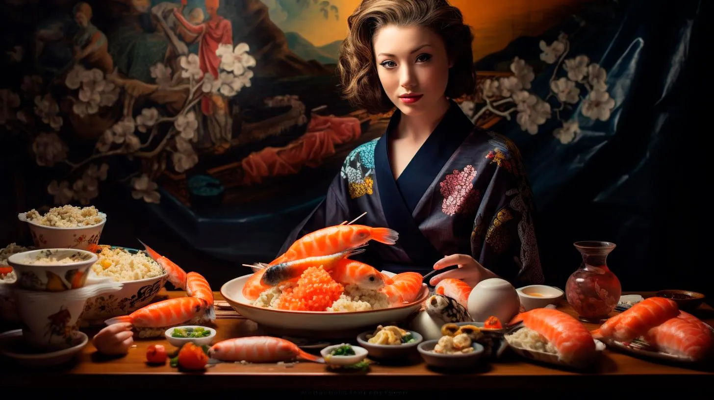 Sushi and Tempura A Harmonious Culinary Combination in Japanese Festivals