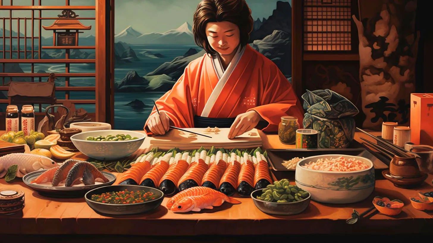 The Harmonious Convergence Sushi Dance with Wasabi