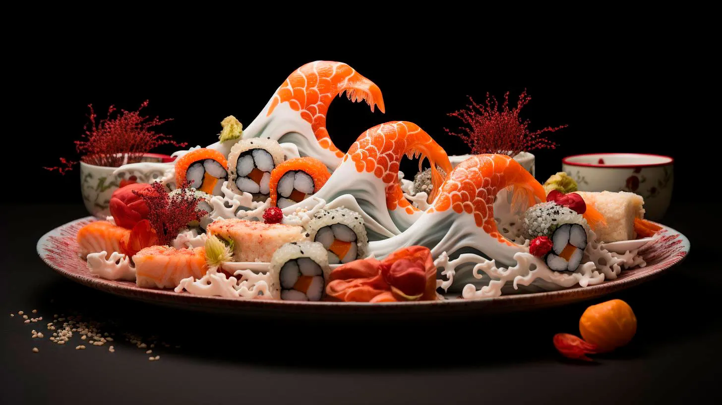 Sushi Origami Sculpting Edible Creations