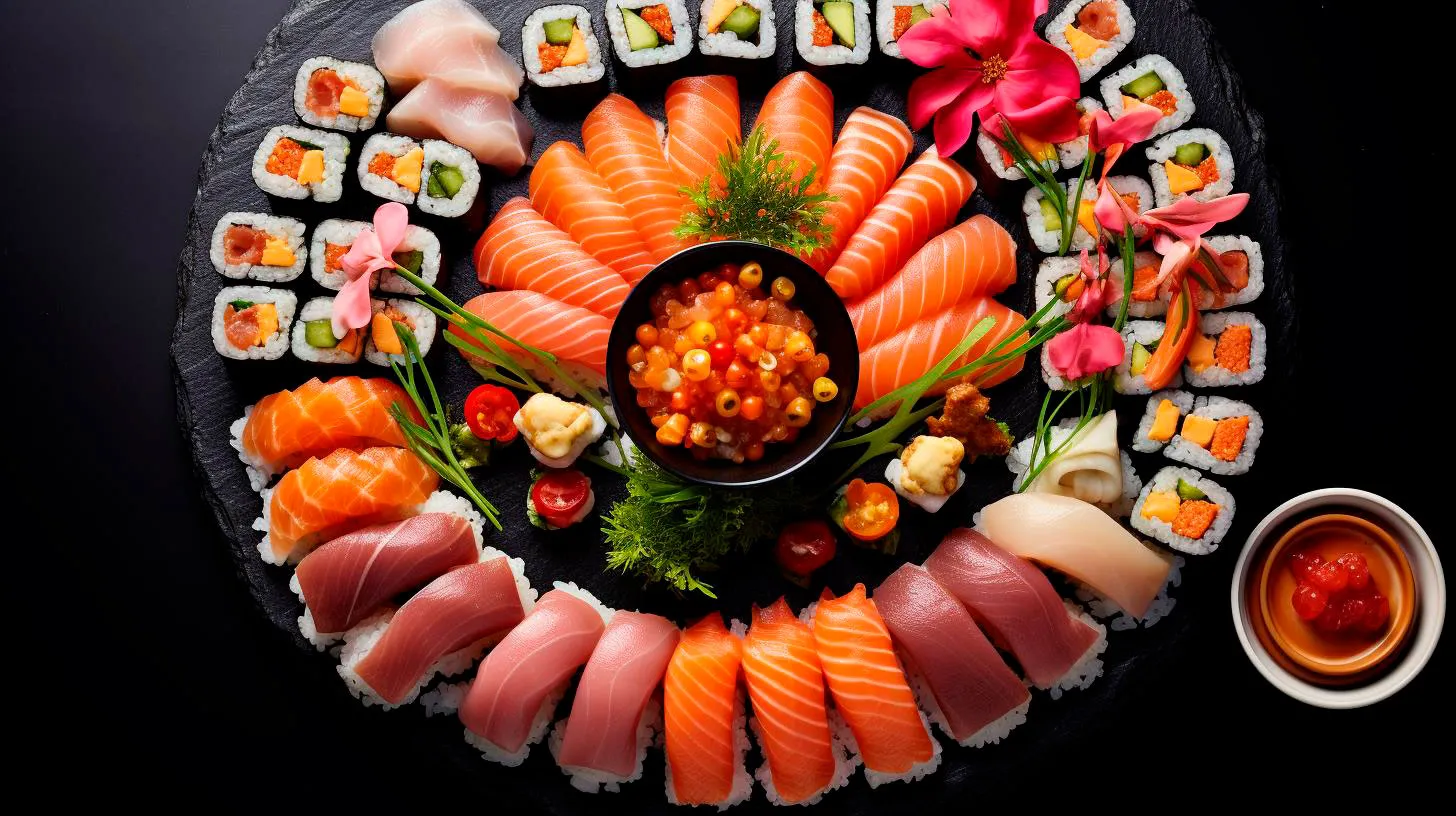 Join the Craze Sushi and Sashimi Food Challenges